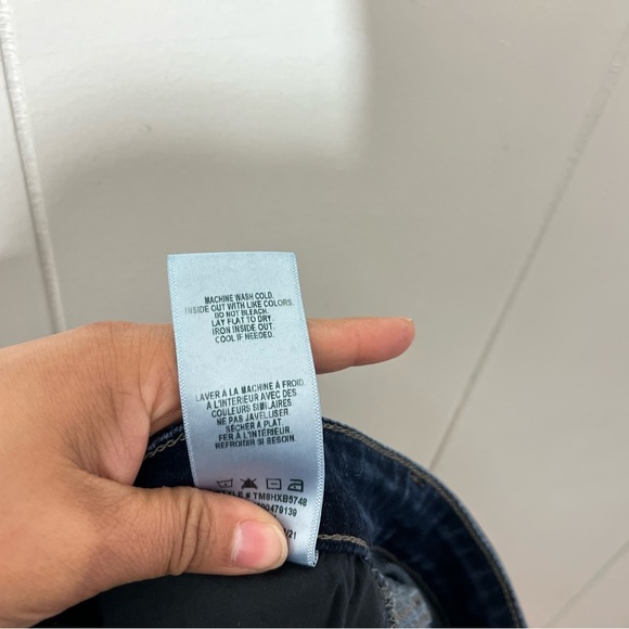 JOE'S JEANS Haxby High Rise Raw Hem Blue Denim Skinny Jeans Size 25 - Picture 9 of 9